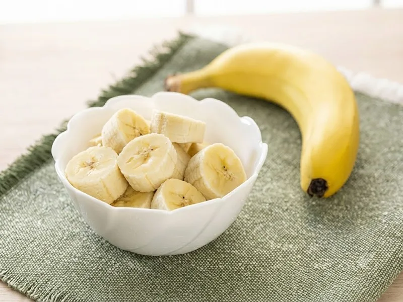 Kali và các vitamin trong chuối